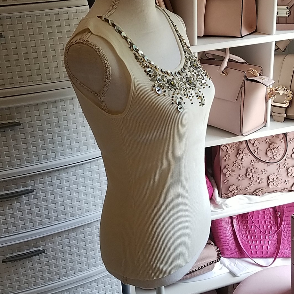 Ruby Rd. Petite Sleeveless Top Size PL - Picture 4 of 8